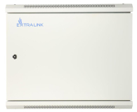 Extralink Szafka wisząca rack 9U 600x600 szara metalowe drzwi EX.13025 - 489308 - zdjęcie 2